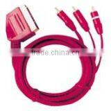 Scart Male to 3RCA Male Cable VK30415 thumbnail-1