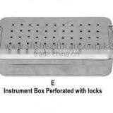 Instrument Box Perforated With Locks thumbnail-1