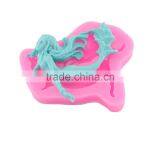 Liquid Silica Gel Mould DIY Chocolate Handmade Cake Mould Cake Decorating Tool Mermaid 1688 Agent thumbnail-1