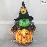 Paper Scarecrow With Pumpkin Face for Halloween Decoration thumbnail-5