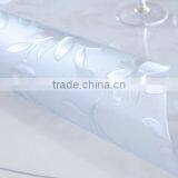 Soft Glass Transparent Waterproof Mat Custom Round PVC Round Table Cloth Tablecloth With Frosted Crystal Plate thumbnail-3