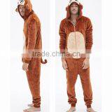 Cheap winter adult animal jumpsuit pajama