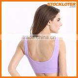 2016 Wholesale Cheap Bulk Stocklot Sports Bra thumbnail-6