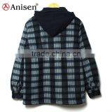 Stock Lot Jacket Promotion Men Fleece Plaids Jacket thumbnail-2