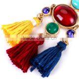 Bohemian Jewelry Painting Colors Drop Earrings for Women thumbnail-3