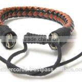 Most Selling Attractive Sude Leater Bracelets for All With Ties Designs Bead Bracelet and Smart Bracelet thumbnail-4