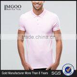MGOO Summer Hot Sale High Quality 180g 100% Cotton Plain Short Sleeve Mens POLO Shirt Wholesale thumbnail-1