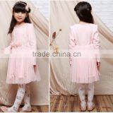 2015 Latest Design Children Long Sleeve Wedding Clothing Newborn Baby Fancy Dress thumbnail-4