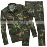 Tops Army Green BDU Winter Long Sleeve Digital Camouflage Military Uniform thumbnail-2