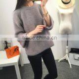 Zm50249b Europe Fashion Ladies Short Coat Pure Color Trendy Women Sweater thumbnail-4