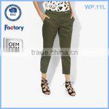 Female Capri Pants,boutique Cotton 3/4 Pants, Fashion Casual Pants thumbnail-1