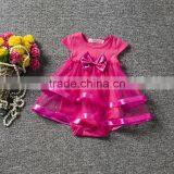 A00314#2017 New Arrival Pictures of Latest Gowns Designs Frock Design for Baby Girl thumbnail-4