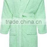 Top Quality Custom Design Soft 100 Cotton Bathrobe Wholesale thumbnail-6