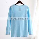 Made in China! Custom Made Ladies Elastic Bottom Shirt ,women Base Shirt thumbnail-5
