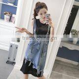 Z&M Women'sThe Cowboy Short Skirt The Skirt With Shoulder-straps Classic Dresses thumbnail-1