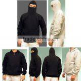 Custom Mask Hoodie Blank Hooded Sweatshirts thumbnail-5