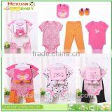 China Supplier Fancy Designer Baby Animal Cartoon Branded Organic Cotton Baby Rompers Wholesale Baby Clothes thumbnail-3