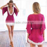Cheaper and Sexy Chiffon & Cotton Dress thumbnail-2