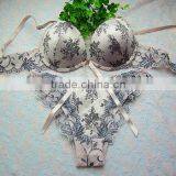 2015 YYW.com 3/4 Cup Polyester Cotton Sexy Bra Set thumbnail-1