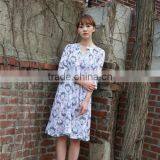 Good Quality One-piece Printed Floral Name Iran Fashion Dress thumbnail-2