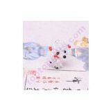 4mm Rondell Crystal Beaded Dog 3d Diy Animal Charm thumbnail-2