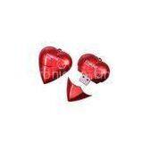 128MB 256MB 512MB Heart Shape Plastic USB Flash Drive With Password Protection