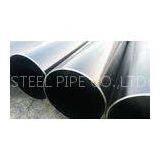 SCH20 SCH40 STD Black Welded ERW Steel Tubes ASTM API For Gas Transportation
