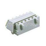 250V 16A Angled Female MCS Connector With Snap-in Mounting Feet