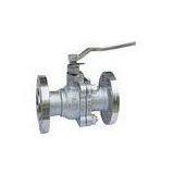 300Lb CF8M Floating Ball Valve With Worm Gear For Water Conservancy