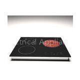 Slim Touch Control Three Burner Induction Cooktop / Three Zone Mixed Electric Cooker