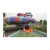 Fiberglass Water Park Equipment Super Bowl Water Slide with 19m Height and 2 Rider