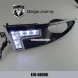 Dodge Journey DRL LED Daytime Running Light Car Headlights Parts Fog Lamp Cover thumbnail-2