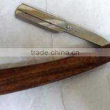 Professional Barber Salon Straight Cut Throat Shaving Razor NEW, Wooden Handle