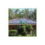 Polycrystalline Panel Grid Tied Solar Power System 6KW For Home Roof Top 50Hz / 60Hz