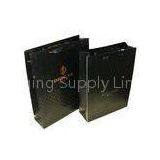 Mermaid 1c+1c Printing Black 250g Paper Shopping Bags With Metal Tops Ribbon Handle thumbnail-1