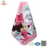 100% cotton OEM reactive printed towel handkerchief Guangdong China