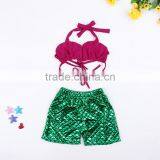 Swim Mermaid Tail Little Mermaid Swimming Costumes Swimsuit Hipster Tail for Girls thumbnail-3