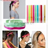 Western style New fashion Yoga sport candy color Double row skid resistance headband