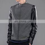Newest Stand Collar Wool Varsity Jacket Letterman Baseball Jackets For Men