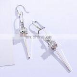 Creative Anti-allergic Inlay Zirconia Earrings Personalized Crystal Earrings thumbnail-4