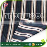 2017 Spring Fall stripe classic wool and polyester suit tuxedo fabric