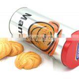 Food Grade Round Cookie Biscuit Tin Cans With Lid Wholesale thumbnail-5