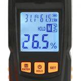 LM161 Handheld Digital Wood Moisture Meter with integrated probe