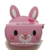 Fashionable Zipper Key Bag Korean Style Animal Cartoon Shape Silicone Coin Purse thumbnail-5