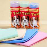 Сухающая быстрый полотенце для домашних животных. Плотное впитывающее полотенце для кошек и собак. Средство для уборки при купании питомцев thumbnail-2