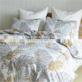 Luxury 100% Polyester Custom TWin Printed Floral Duvets Cover Set With Pillowcase thumbnail-7