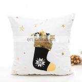 Polyester Christmas Socks Hot Stamping Modern Simplicity Cushion thumbnail-4