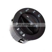 Free Shipping!NEW Chrome Headlight Fog Light Switch Control For AUDI A6 S6 C6 Allroad Q7 RS6 thumbnail-4