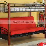 Twin Futon Iron Bunk Bed thumbnail-4