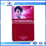 Full color ptinted standard size plastic busienss ic smart card with nfc chip Business Cards Manufacturers